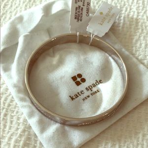 Never worn Kate Spade BFF bangle